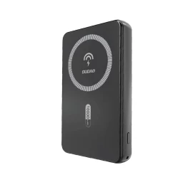 Magnetinis powerbank K14s 5000mah Usb-a Usb-c 20w - Juodas