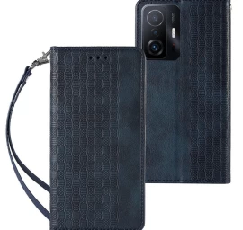 Magneto Dirželio Dėklas xiaomi Redmi Note 11 Pro Piniginės Dangtelis + Mini Dirželio Pakabukas Mėlynas Magneto Dirželio Dėklas xiaomi Redmi Note 11 Pro Piniginės Dangtelis + Mini Dirželio Pakabukas Mėlynas