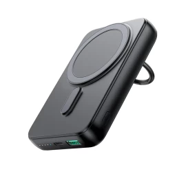 Magsafe 10000mah 20w Belaidis Maitinimo šaltinis Su Lopšiu + Usb-c Laidas, Juodas