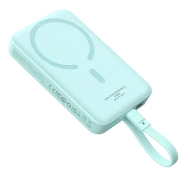 Magsafe Mini Powerbank 10000mah 30w Su Usb-c Kabeliu 0,3 M Mėlynos Spalvos