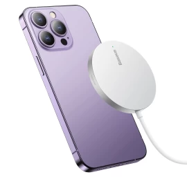 Magsafe Simple Mini3 Mažas Indukcinis Telefono įkroviklis 15w Sidabrinės Spalvos