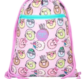 Maišelis sportinei aprangai CoolPack Vert tHappy donuts