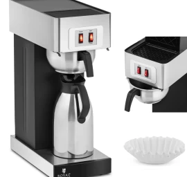 Maisto Produktų Filtravimo Kavos Aparatas Su 2 L Termosu 1900 W