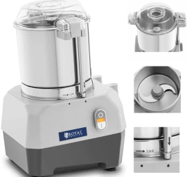 Maisto Smulkintuvas Mėsai, Daržovėms, Prieskoninėms žolelėms Maišyti 1500 Aps/min 5 L 735 W