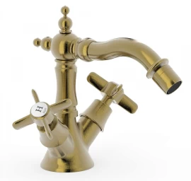 Maišytuvas bidė Tres Classic 18 cm, sendinto žalvario sp. 24212202LV