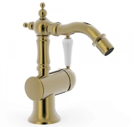 Maišytuvas bidė Tres Classic 21,7 cm, sendinto žalvario sp. 24222001LV