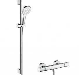 Maišytuvas ir dušo komplektas Hansgrohe Croma Select E vario Combi 27082400