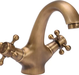 Maišytuvas kriauklei bronzinis | Retro bronze 1 (75827)
