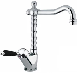 Maišytuvas plautuvei Fiore IMPERIAL BLACK, chromas