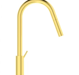 Maišytuvas plautuvei su ištraukiamu snapu Ideal Standard Gusto auksinis BD414A2