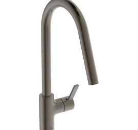 Maišytuvas plautuvei su ištraukiamu snapu Ideal Standard Gusto pilkas, BD414A5