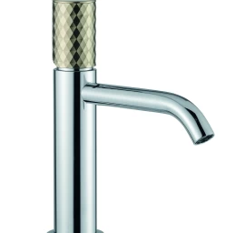 Maišytuvas praustuvui Fiore Xenon CHARME chromas su Steel rankenėle, 441CRAA5230