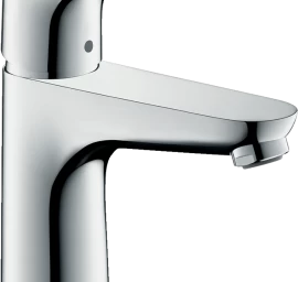 Maišytuvas praustuvui Hansgrohe Focus 100 su dugno vožtuvu, chromas, 31607000