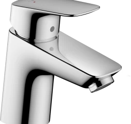 Maišytuvas praustuvui Hansgrohe Logis 70 su dugno vožtuvu, chromas, 71070000