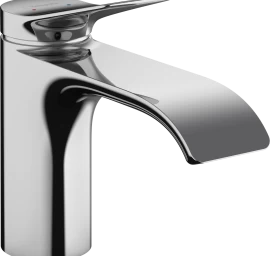 Maišytuvas praustuvui Hansgrohe Vivenis 80 su dugno vožtuvu, chromas 75010000