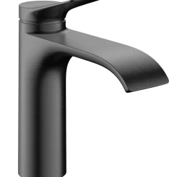 Maišytuvas praustuvui hansgrohe Vivenis, su dugno vožtuvu, juodas chromas 75023340