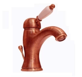 Maišytuvas praustuvui IMPERIAL su dugno vožtuvu, sendintas varis, 83RR5221