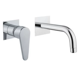 Maišytuvas praustuvui KERA, sieninis, chromas, 88CR7527