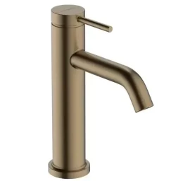 Maišytuvas praustuvui TECTURIS S 110 su dugno vožtuvu, brushed bronze, 73310140