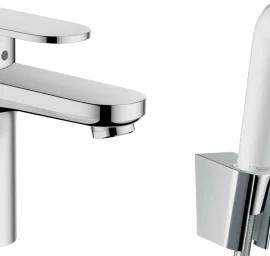 Maišytuvas su bidė puršktuku Hansgrohe VERNIS BLEND, chromas 71215000