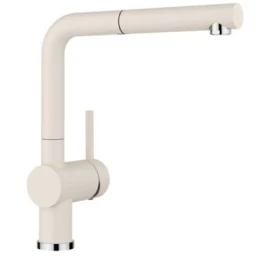 Maišytuvas virtuvinis su ištrsukiama žarnele Blanco Linus-S (švelniai balta sp.), 526959