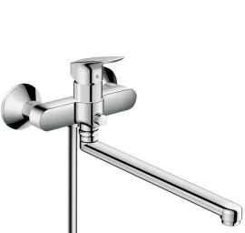 Maišytuvas voniai / dušui Hansgrohe Logis su ilgu snapu, chromas, 71402000