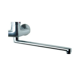 Maišytuvo snapas tiesus LYRA 300 mm, chromuotas, H3952700042201