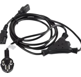 Maitinimo Kabelis Lanberg 2x Iec C13 1,8 M. Ca-c13c-13cc-0018-bk