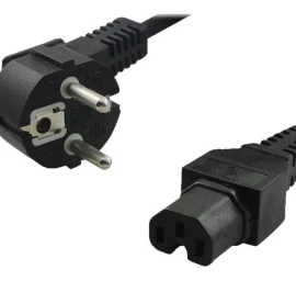 Maitinimo Kabelis Logilink Iec 60320 C15 - Cee 7/7 2 M. Cp105
