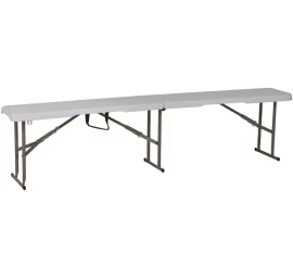 Maitinimo Suolas Sulankstomas 183x28x43cm Baltas
