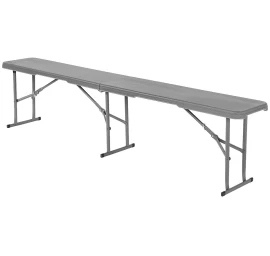 Maitinimo Suolas Sulankstomas 183x28x43cm Pilkos Spalvos