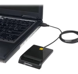 Manhattan A Tipo Usb Atminties Kortelių Skaitytuvas 102049