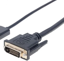Manhattan Displayport 1.2a (kištukas) - Dvi-d 24+1 (kištukas) 3m 3m /s1x Displayport 1.2a (kištukas) Dvi-d 24+1 (kištukas)