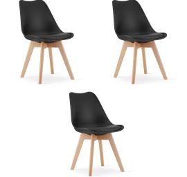 Mark Kėdė Juoda X 3