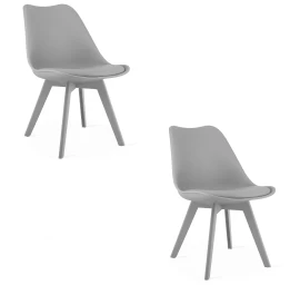 Mark Kėdė - Pilka / Kojos Pilkos X 2