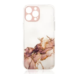 Marmurinis Dėklas xiaomi Redmi Note 11 Gelinis Dangtelis Marmurinis Rudas