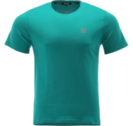 Marškinėliai BASIC | žali | 100% medvilnė | 2XL dydis (YT-78492)