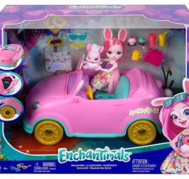 Mattel Enchantimals Hfc85 Zuikučių Rinkinys Su Lėle Bree Bunny