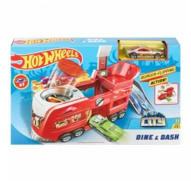 Mattel Fjn39 Hot Wheels Freeway Restaurant