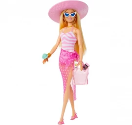 Mattel Hpl73 Lėlė Barbė - Diena Paplūdimyje