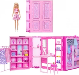 Mattel Hxd58 Barbie Rožinė Mados Lėlė Su Drabužine