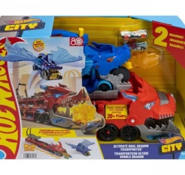 Mattel Jbm72 Hot Wheels Transporter Double Dragon