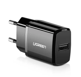 Mažas Usb Telefono įkroviklis 2,1 A, Juodas