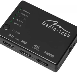 Media-tech Mt5207 Vaizdo Perjungiklis / Dalytuvas
