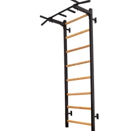 Medinės-metalinės Gimnastikos Kopėčios Su Strypu Benchk 221b