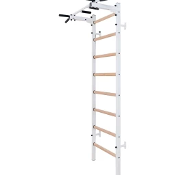 Medinės-metalinės Gimnastikos Kopėčios Su Strypu Benchk 221w