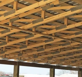 Medinės stogo santvaros - projektavimas, gamyba, pristatymas