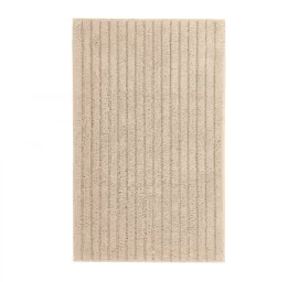 Medvilninis vonios grindų kilimėlis Ribbon linen 60x100 cm