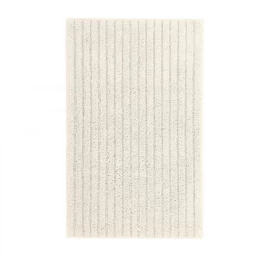 Medvilninis vonios grindų kilimėlis Ribbon natural 50x80 cm