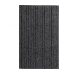 Medvilninis vonios grindų kilimėlis Ribbon storm 60x100 cm